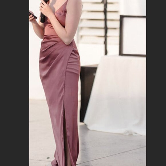 Azazie Shania Dress in Amethyst - Picture 3 of 3